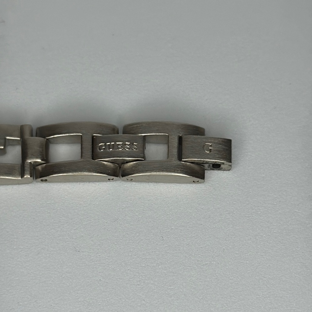 Guess Silver and Gold Link Bracelet Watch - Picture 3 of 5